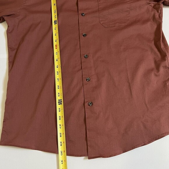 Kenneth Cole Reaction Men’s Pinstripes Size XL Slim Fit Button Down‎ Shirts - Picture 9 of 10